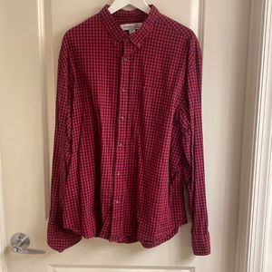 Men Ok Navy long sleeve slim fit, size:XXL, like new